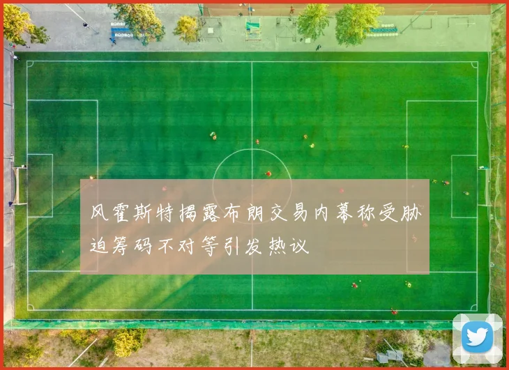 风霍斯特揭露布朗交易内幕称受胁迫筹码不对等引发热议